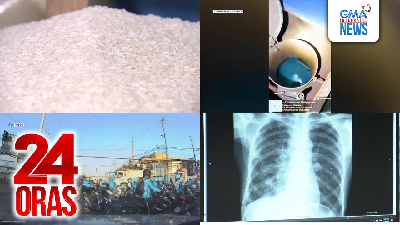 24 Oras: (Part 1) P35/kg bigas, nakatakdang ibenta sa Kadiwa at iba pang piling tindahan; P13M halaga ng langis, nabistong ipinupuslit sa gitna ng dagat; Riders ng ride-hailing app, pinahinto ang ilang motorista para bigyang daan ang convoy..., atbp.