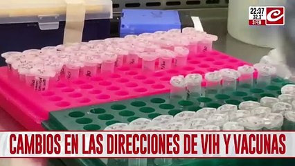 Cambos en las direcciones de VIH y VACUNAS