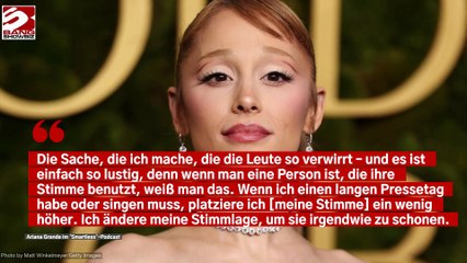 Nach Kritik an hoher Sprechstimme: Ariana Grande steht zu ihrem Stimmwechsel