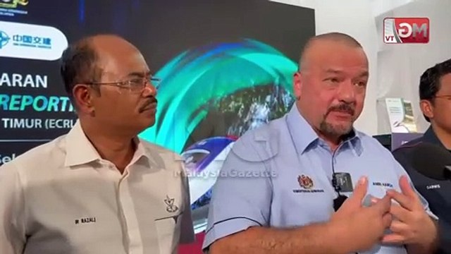 Dua kali lagi raya ECRL siap, kini sudah 78.5 peratus