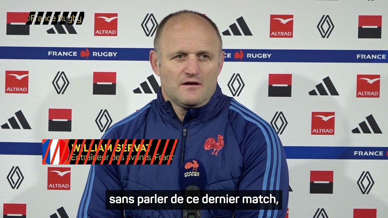 Bleus - Servat : "Un match à Twickenham, c'est toujours particulier"