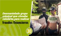 Desmantelado grupo criminal que clonaba celulares para realizar fraudes financieros