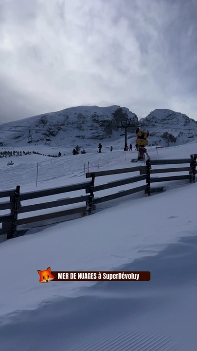 MER DE NUAGES dans les Alpes