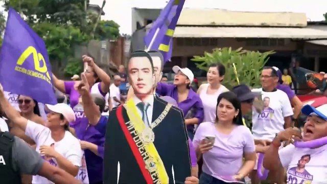 Noboa y González trabajan contrarreloj para comicios presidenciales de Ecuador