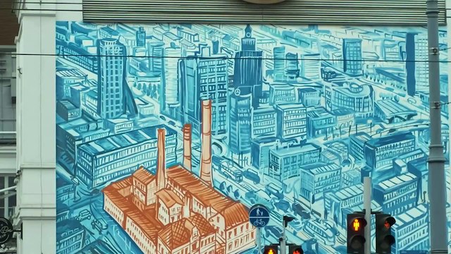 De la propagande au street art, les murs de Varsovie s’animent