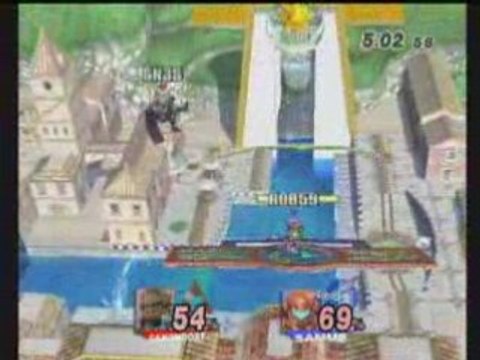Brawl SN3S (Ganon) Vs ROB59 (Samus)