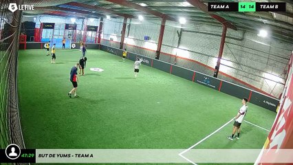 But de Yums - Team A