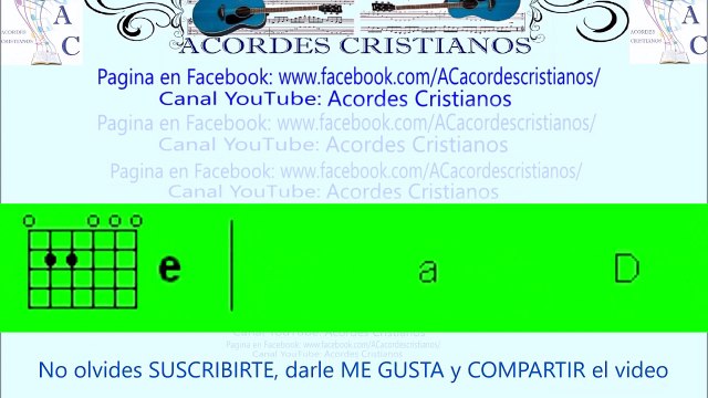 Hoy día vi - Gladys Muñoz Acordes Guitarra