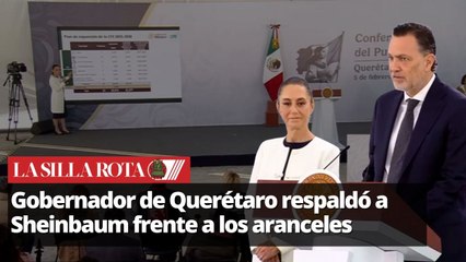 Sheinbaum reconoce públicamente el esfuerzo del gobernador de Querétaro