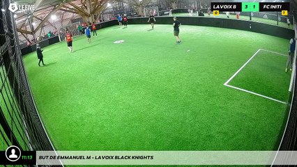 But de Emmanuel M - Lavoix Black Knights