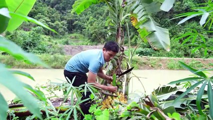 A Day in the Mountains – Feeding Pigs, Selling Chickens & Providing for Family 🏡🐷🐔 #viralvideo