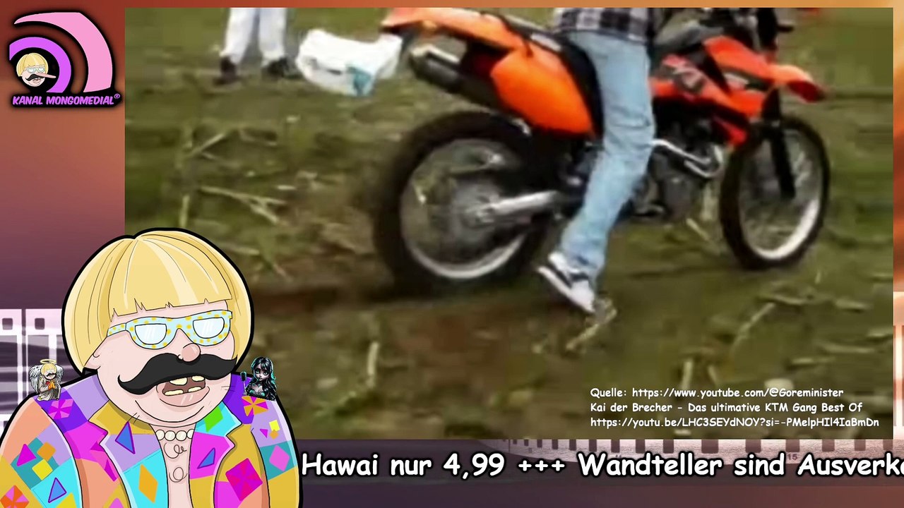 Historische Filmbüdle KTM GANG 1, Alkohol hat keine Wirkung Kanal Mongomedial