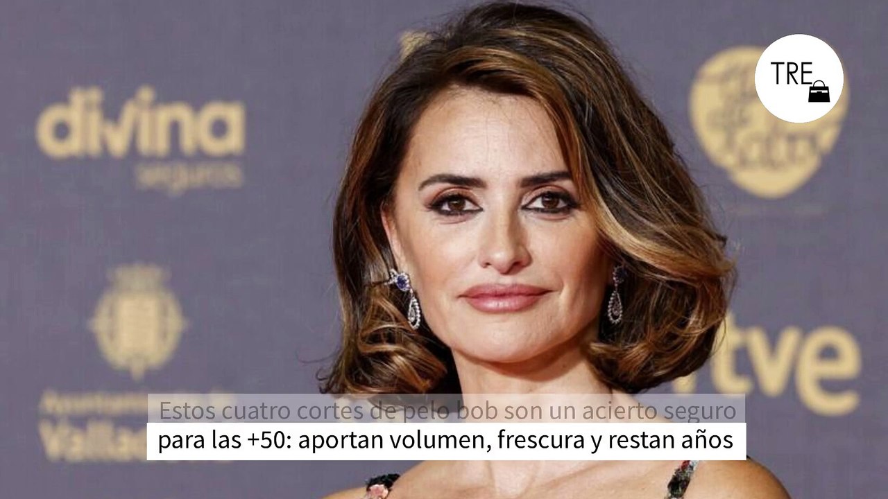 Estos cuatro cortes de pelo bob son un acierto seguro para las +50: aportan volumen, frescura y restan años