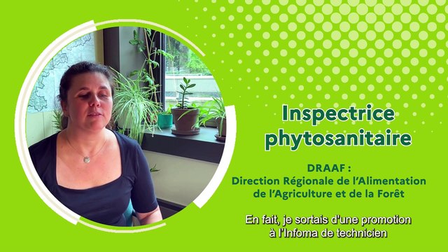 Morgane Deveaux, Technicienne du ministère de l'agriculture en spécialité Techniques et Économie Agricoles (TEA)