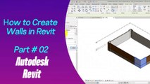 How to Create Walls in Revit Part 02 #revit #autocadcivil3d #autodesk #architecture #Autodesk #civil3d