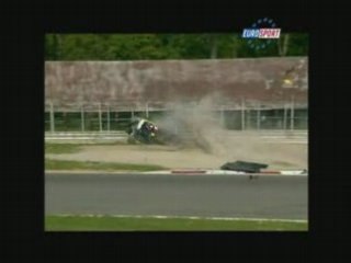 le mans series 2008 : Le crash d'Ortelli à Monza