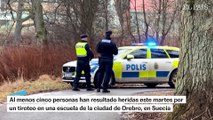 Un tiroteo en un campus de Suecia causa al menos cinco heridos