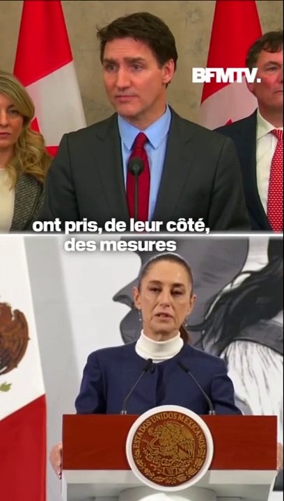 Donald Trump suspend la hausse des droits de douane contre le Mexique et le Canada durant un mois