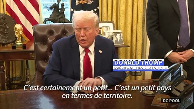 Pour Trump, Israël est petit lorsqu'on l'interroge sur l'annexion de la Cisjordanie