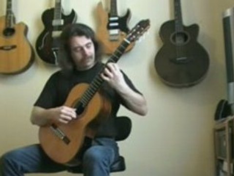 Zek joue... Maria Gavotte de Francisco Tarrega