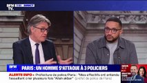 Policiers blessés à Paris: Reda Belhaj (Unité) explique le système anti-retrait d'armes des forces de l'ordre