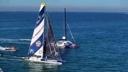 Vendée Globe 2024/2025 / Finishes of Damien Seguin (15th),Benjamin Ferré (16th), Tanguy Le Turquais