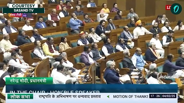Key Takeaways from Modi's Speech in Lok Sabha on Motion of Thanks to President’s Address