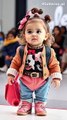 Adorable baby fashion show outfit
