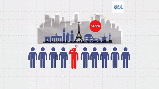 Евростат: почти 15% европейцев страдают от проблем с концентрацией внимания и памятью