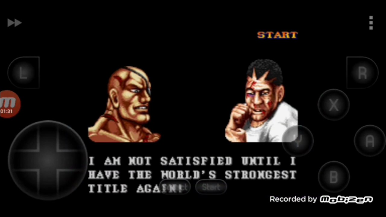 Street Fighter II Turbo: Hyper Fighting Sagat vs Balrog luta completa