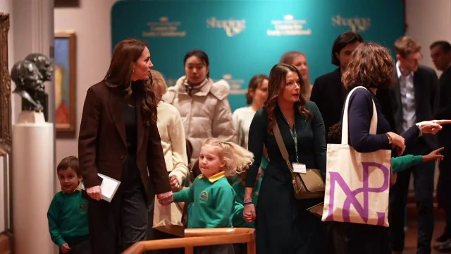 Kate enjoys gallery's interactive trail with children