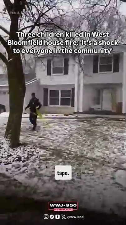 Three children killed in West Bloomfield house fire