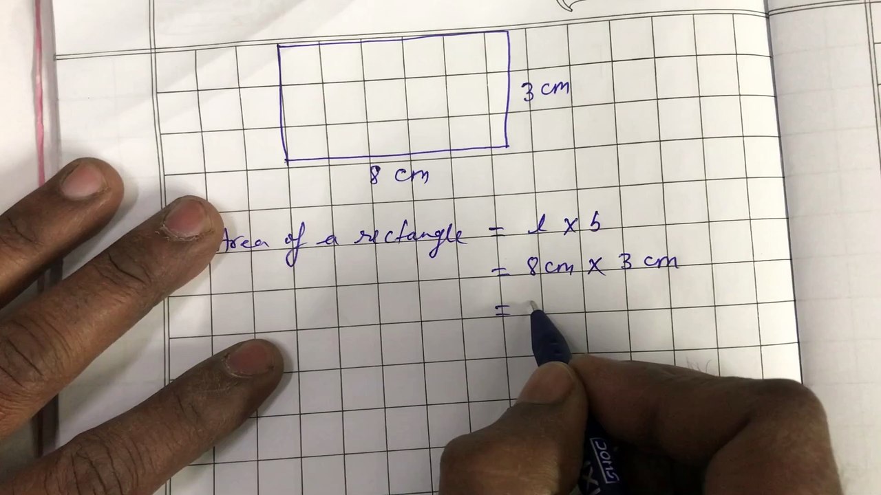 Find area of a rectangle | Math Class 4