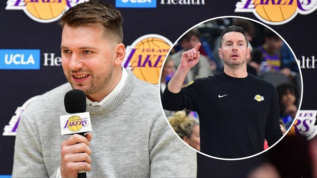 Luka Doncic NBA Mavericks to Lakers Fans