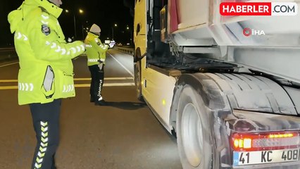 Meteoroloji Uyardı, Düzce'de Kış Lastiği Denetimi Yapıldı