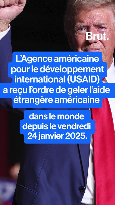 Donald Trump a demandé la suspension presque totale des aides américaines aux nations étrangères