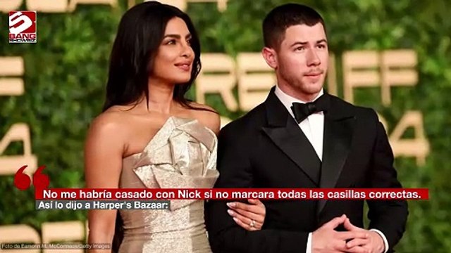 Priyanka Chopra tuvo que 'besar a muchos sapos' antes de conocer a Nick Jonas