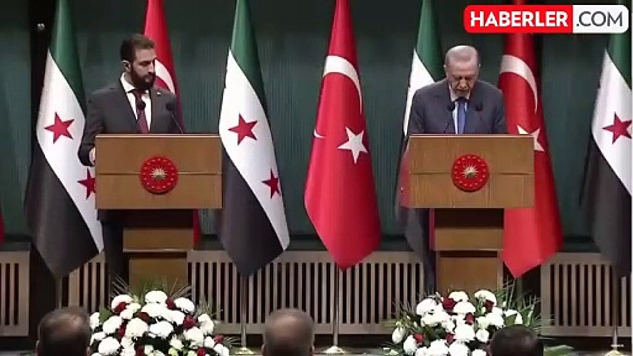 Cumhurbaşkanı Erdoğan Ahmed Şara ile yaptığı görüşme sonrası kritik mesaj: Suriye'de teröre yer yok