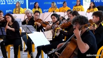 Israele, un concerto in onore di 5 ex ostaggi di Hamas
