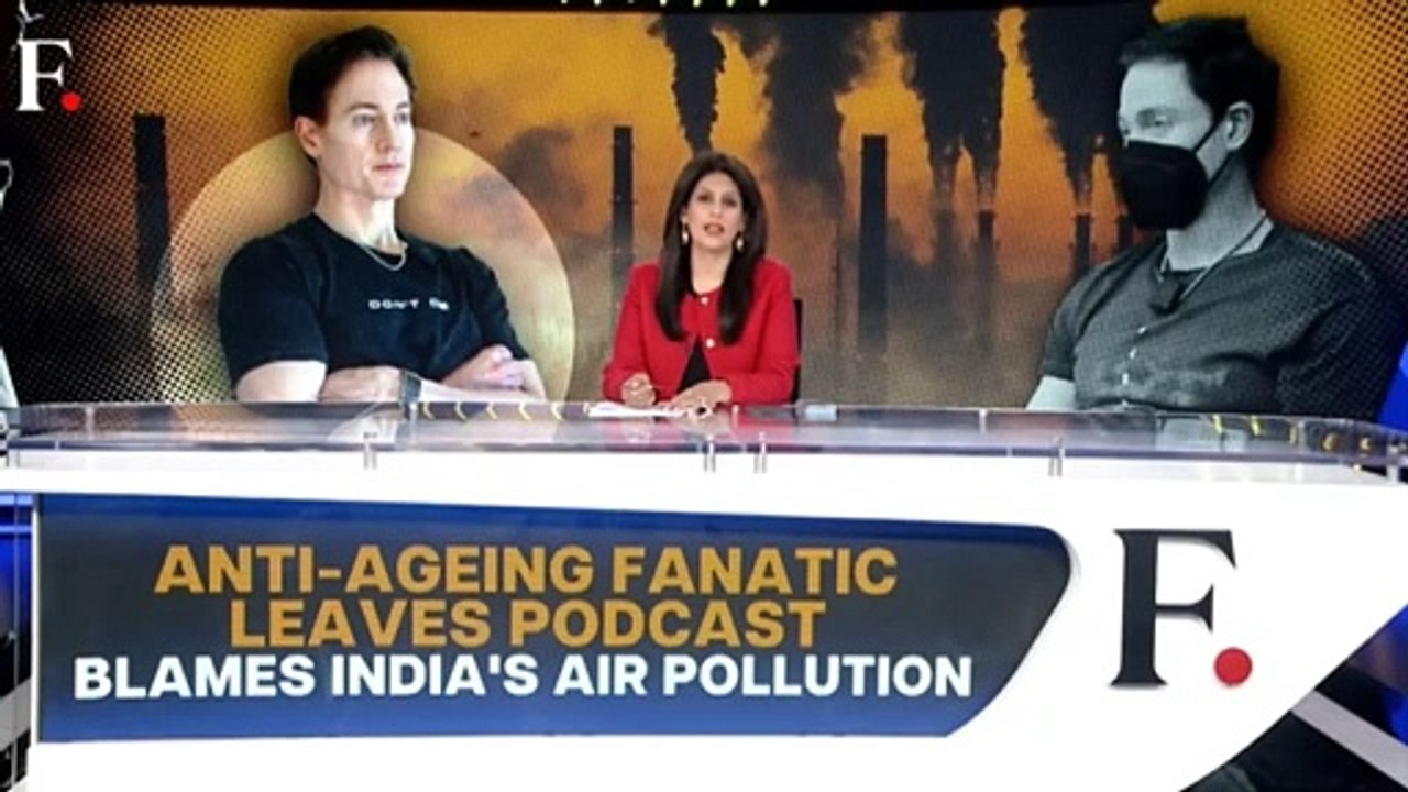 Anti-Ageing Fanatic Leaves Podcast, Blames India's Air Pollution | Vantage with Palki Sharma |