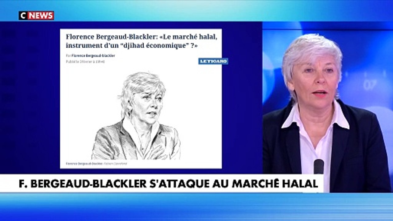 Florence Bergeaud-Blackler : «Le marché halal est un promoteur d'un djihad économique»