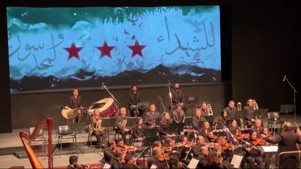 Damascus opera house welcomes first concert since ouster of al-Assad