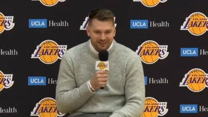 Doncic: "LeBron me llamó desde Nueva York, fue una charla corta, me dijo: Sé como te sientes"