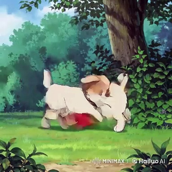 puppies playing