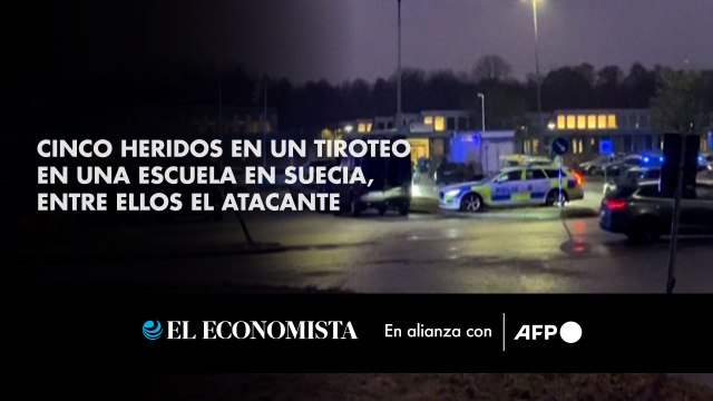 Cinco heridos en un tiroteo en una escuela en Suecia, entre ellos el atacante