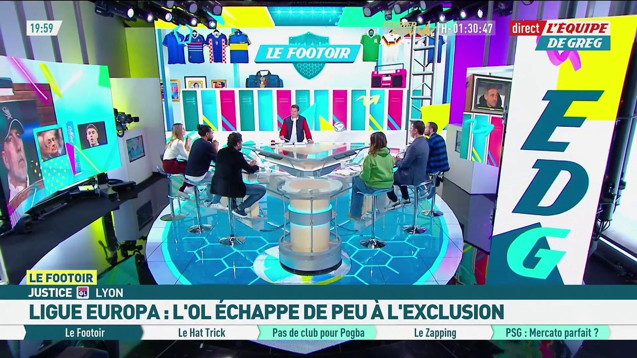 Menacé par l'UEFA, l'OL a échappé à l'exclusion de la Ligue Europa - Foot - Ligue Europa