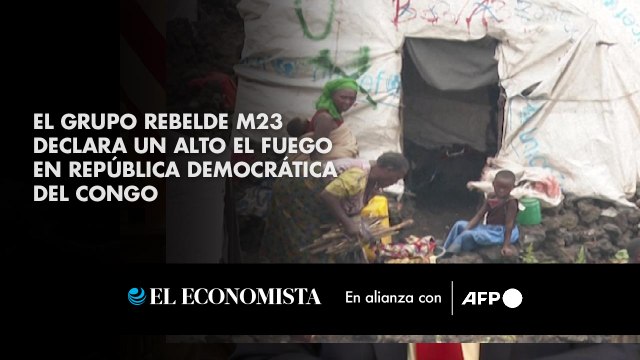 El grupo rebelde M23 declara un alto el fuego en República Democrática del Congo