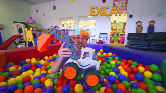 Indoor Playground With Blippi! _ Learning Movements For Toddlers _ Educational V