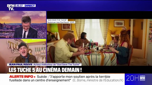 Ça fait un an que je suis dessus : Jean-Paul Rouve, alias Jeff Tuche, réagit à la sortie du film Les Tuche 5 ce mercredi