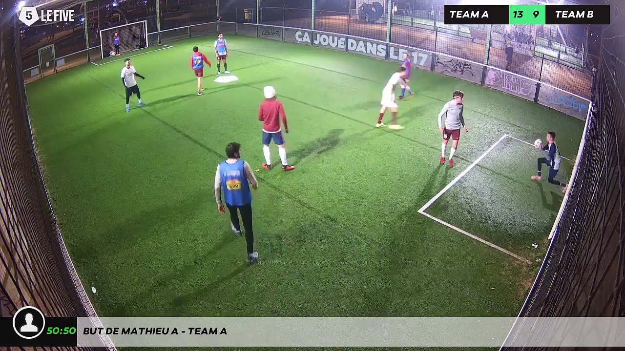 But de Mathieu A - Team A